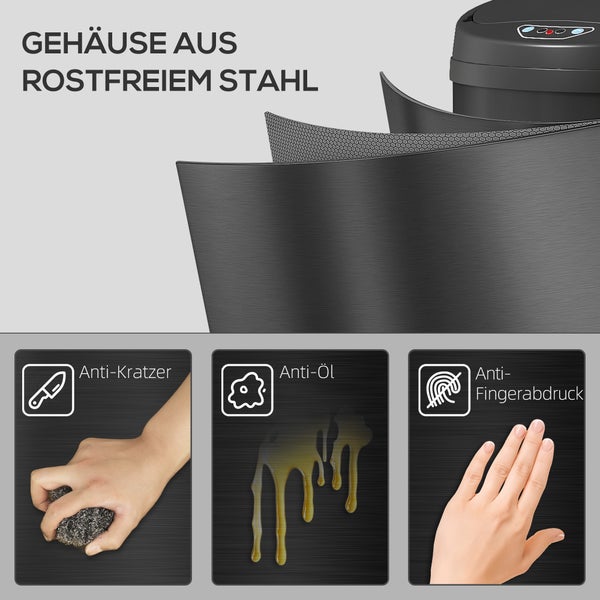 Gehäuse aus rostfreiem Stahl mit Anti-Kratzer-, Anti-Öl- und Anti-Fingerabdruck-Eigenschaften