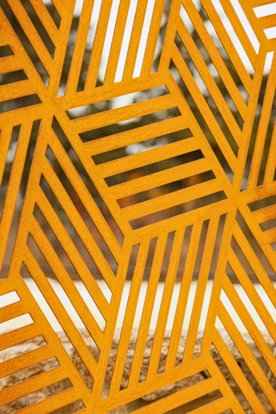 Sichtschutzwand ELEO Reno 60 x 158 cm - Cortenstahl rost