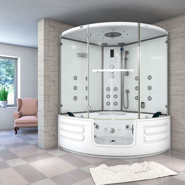 Dampfdusche Whirlpool Duschkabine K70-WS-TH-EC