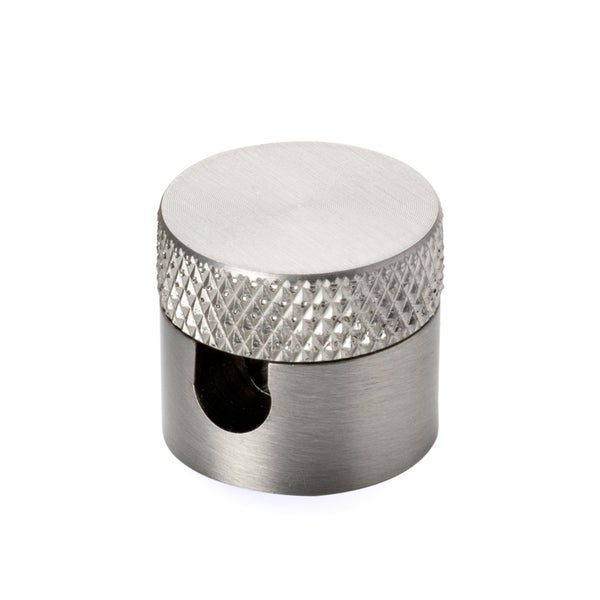 Wand und Deckenpin Kabelhalter Ø 19 mm Metall Nickel matt 3 Stück