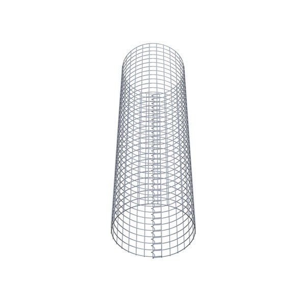 Gabionensäule Durchmesser 47 cm MW 5 x 5 cm rund - Höhe: 160 cm