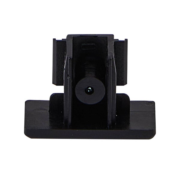 Montageclip aus Kunststoff für Möbel oder Sockelleisten