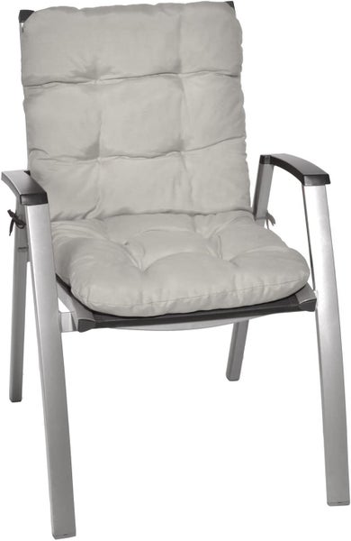 Beautissu Flair NL Niederlehner 100x50x8cm Hellgrau (6tlg)