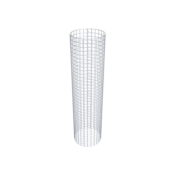 Gabionensäule Durchmesser 42 cm MW 5 x 5 cm rund - Höhe: 170 cm