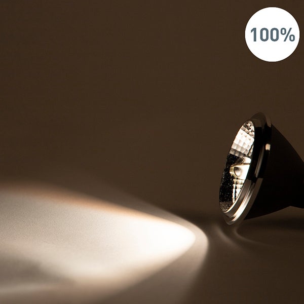 Set aus 5 LED-Lampen AR70 GU10 6W 2000K-3000K dim to warm
