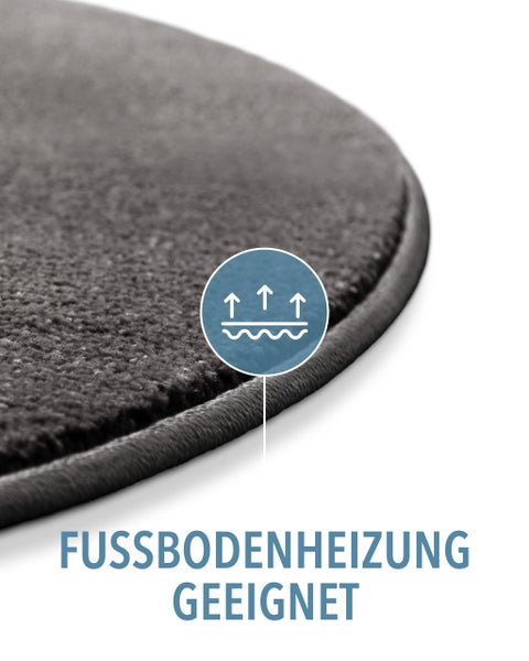 Detailaufnahme einer Matte geeignet für Fußbodenheizung.