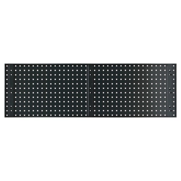 PROREGAL Lochplatte BxH 148,2 x 45,6 cm Anthrazitgrau