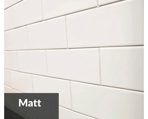 Wandfliesen mit matter Oberfläche