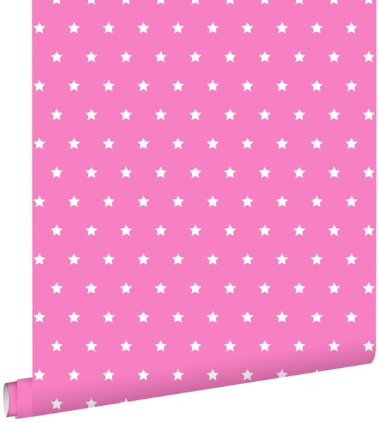 ESTAhome Tapete Sterne Rosa - 53 cm x 10.05 m - 114939
