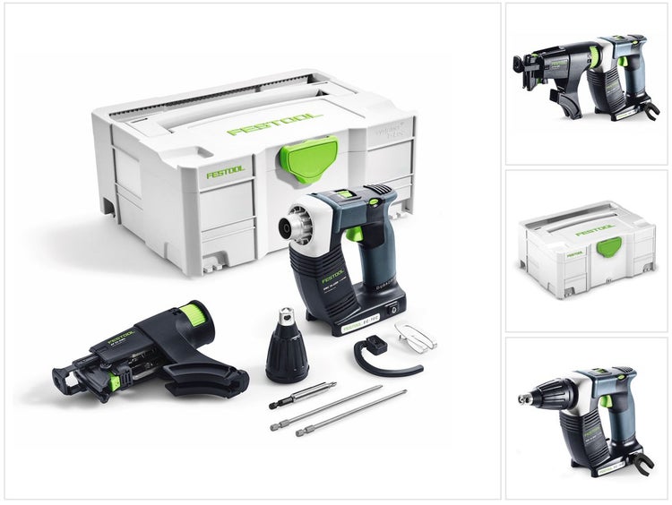 Festool DWC 18-4500 Li-Basic Duradrive Akku Bauschrauber 18V ( 574747 ) 14Nm Brushless Solo im Systainer - ohne Akku, ohne Ladegerät