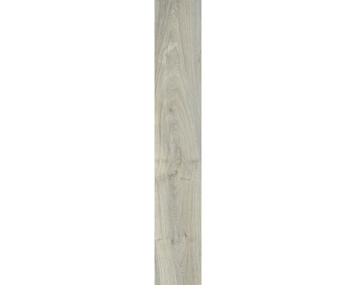 Feinsteinzeug Wand- und Bodenfliese Silentwood Bianco 20x120cm rektifiziert
