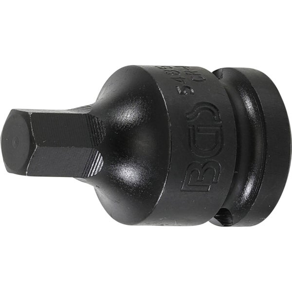 BGS Kraft-Bit-Einsatz Antrieb Innenvierkant 12,5 mm (1/2) Innensechskant 10 mm - 5485-10
