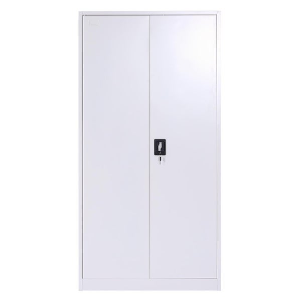 Stahlschrank mit zwei Türen und Schloss
