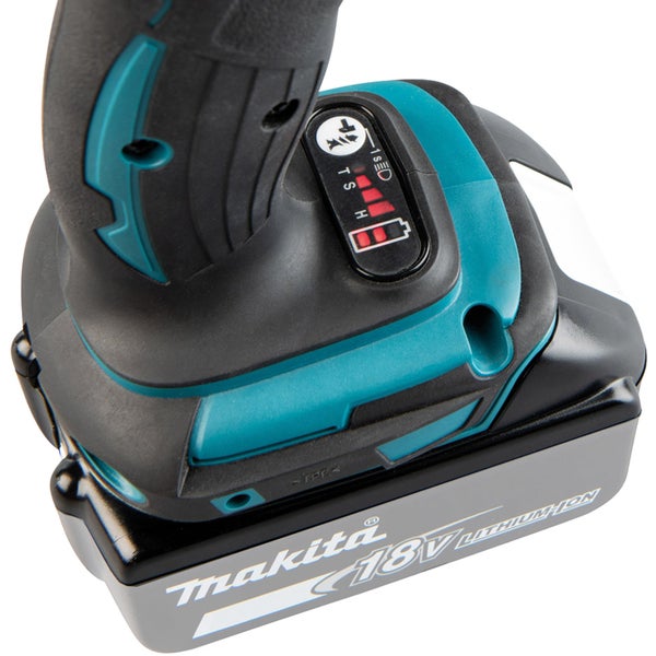 Makita 18V Lithium-Ionen Akku Detailansicht