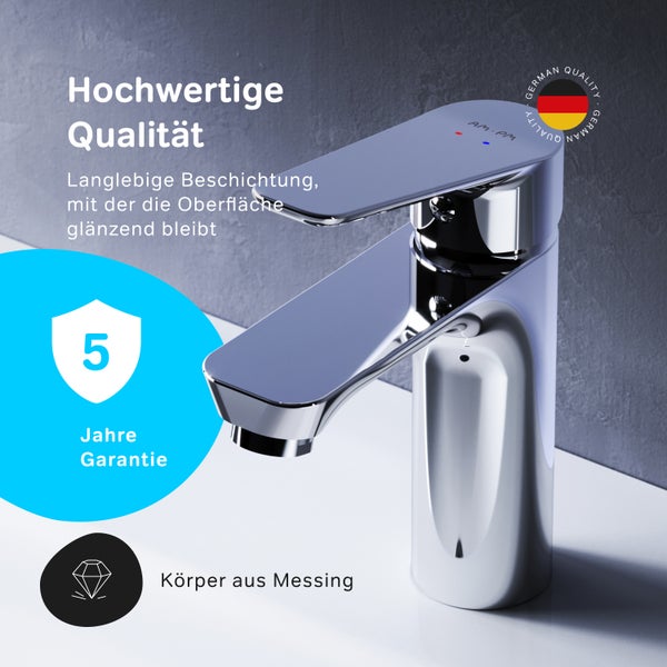 AM.PM Waschtischarmatur mit Einhebelmischer FTA02200 Hit