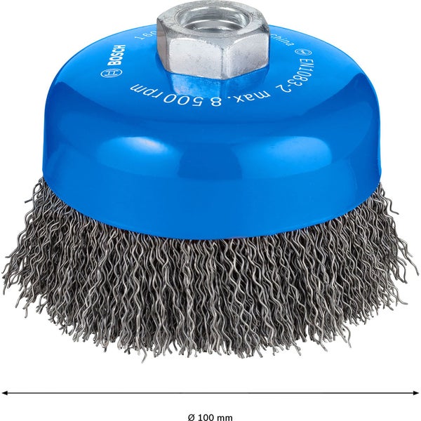 Drahtbürste, Durchmesser 100 mm