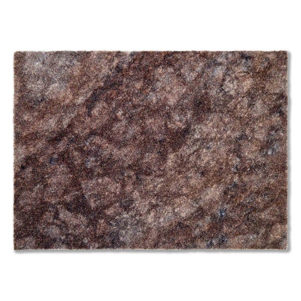 Rechteckiger Teppich mit Hochflor