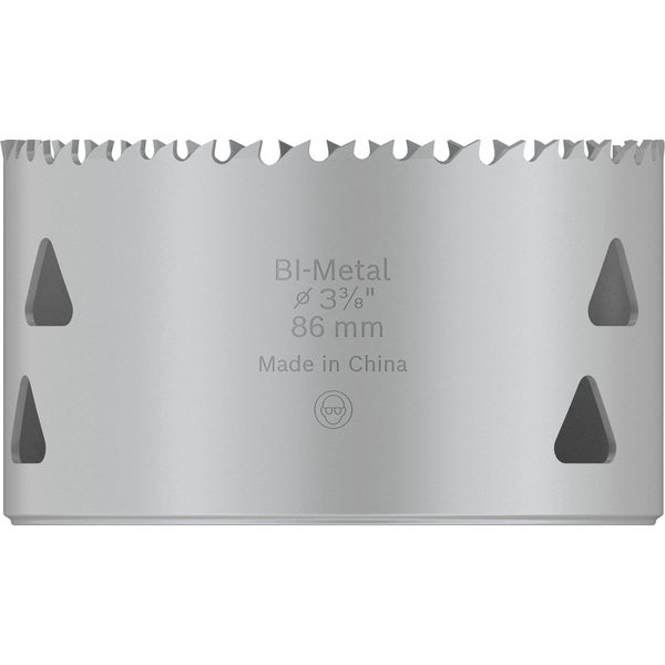Bimetall Lochsäge, Durchmesser 86 Millimeter