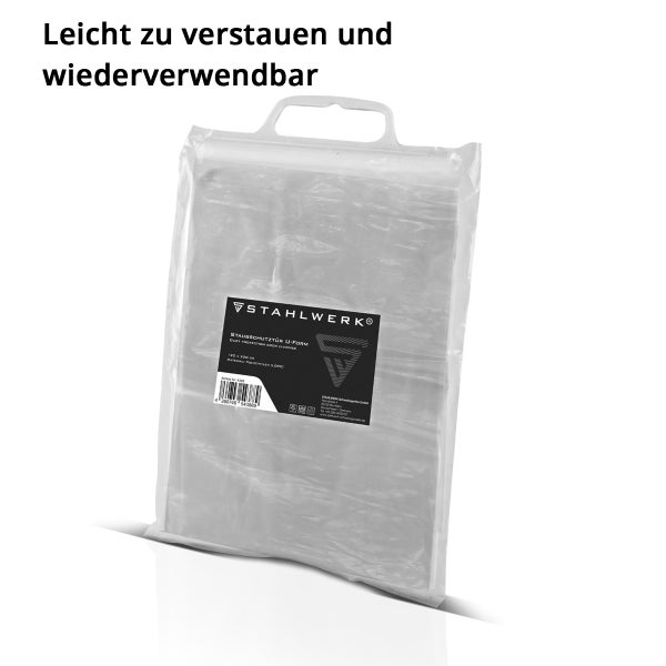 STAHLWERK Staubschutztür U-Form in Verpackung