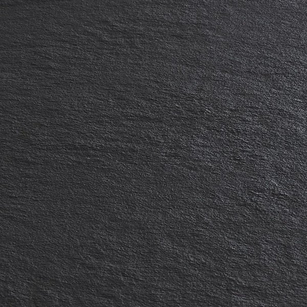 Duschwanne 90X90 cm Halbrund Vulcano Line Slim Schwarz aus Kunstharz und Marmorpulver mit freiem Abfluss - FRASCIO