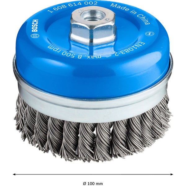 Bosch PRO Metal heavy Topfbürste 100 x 0,80 mm Gewinde - 1608614002