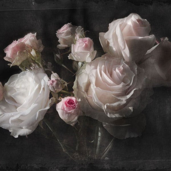 Strauß aus Rosen in einer Vase