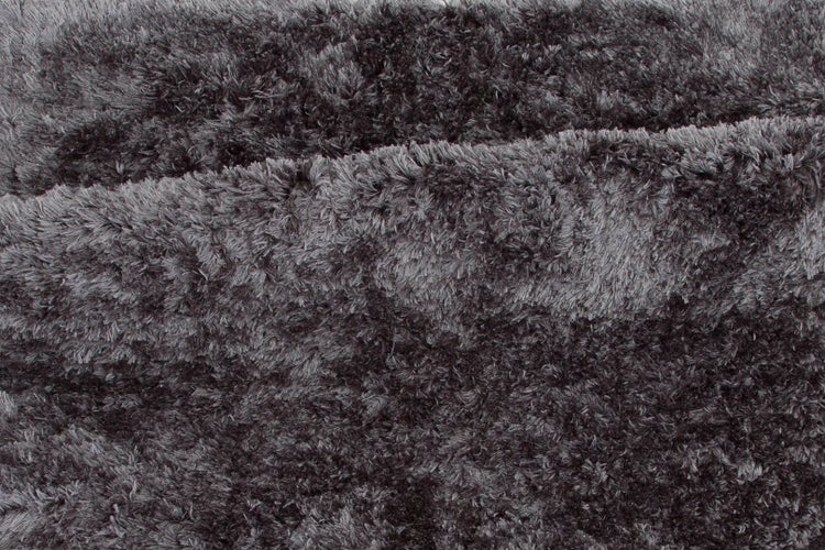 Natta Teppich 230x160 cm Polyester dunkelgrau. 160 X 230 X 6 cm