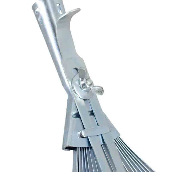 Laubbesen 21 Zinken (verzinktes Metall, verstellbar)