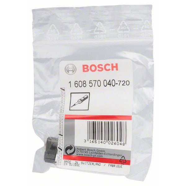 Bosch Logo in einer Verpackung mit einem Schraubendreher-Bit
