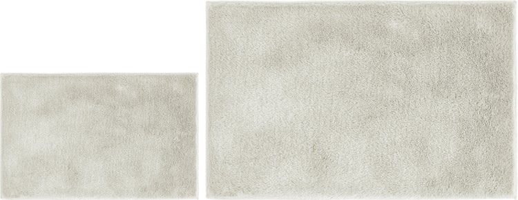 Badematten Set Florida bestehend aus zwei Badematten 40 x 60 cm und 60 x 100 cm in Beige