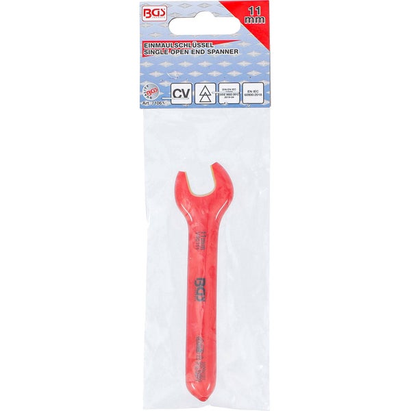 BGS Einmaulschlüssel 11 mm in Verpackung