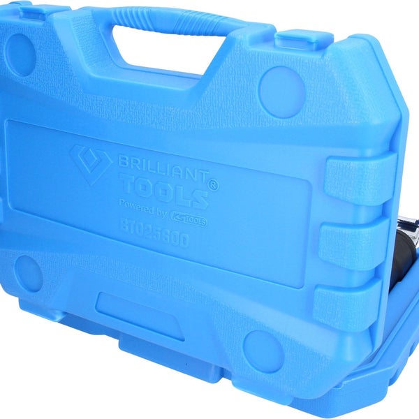 Brilliant Tools Kraft Stecknuss Satz, Sechskant, 8-teilig in blauer Box