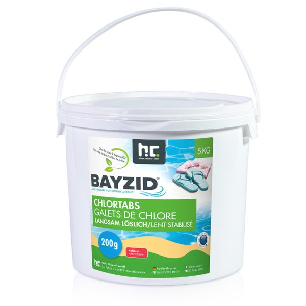 Bayzid Chlortabletten, langsam löslich, 5 kg Eimer