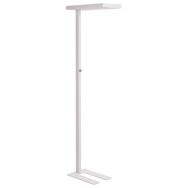 LED Stehlampe TAURUS mit Dimmer Metall Weiß