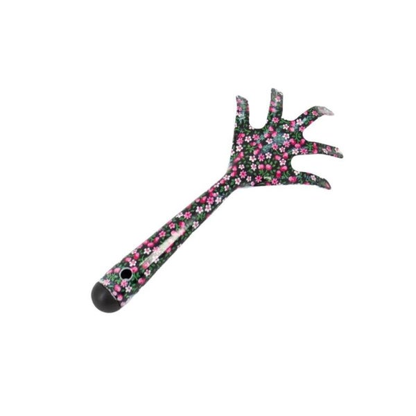 Handgrubber mit Blumenmotiv
