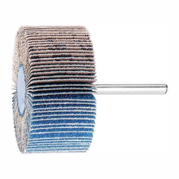 Lamellenschleifscheibe mit Schaft