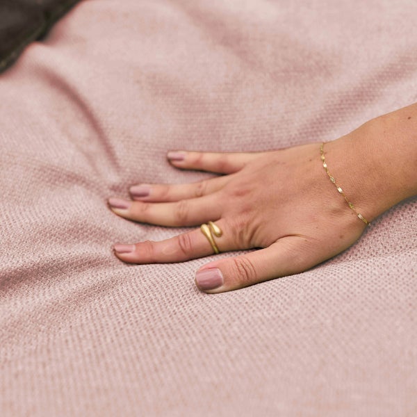 Modulares Gartenmöbelset mit 3 Wärmern und 1 Hocker 340 x 85 x 65 cm - Oviala