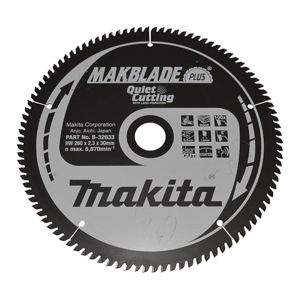 Makita Makblade Plus Kreissägeblatt für saubere Schnitte in Holz
