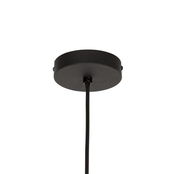 Deckenhalterung mit Textilkabel für eine Hängeleuchte