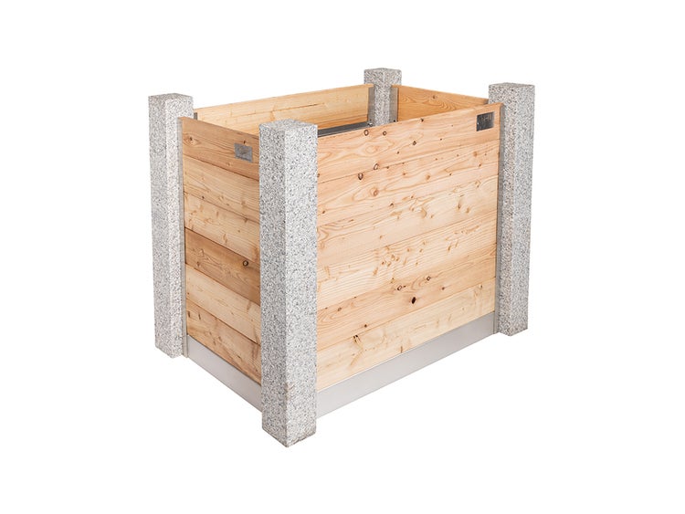 Hochbeet Bausatz Trenndi (1,24 x 0,74 x 1m)