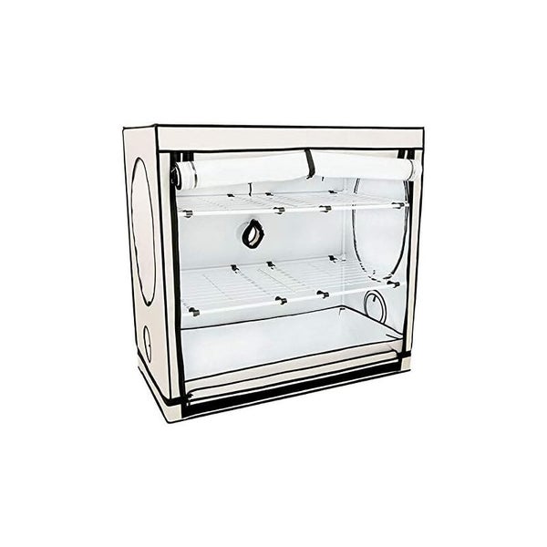 Premium Homebox Ambient Vista Medium Growbox – 125x65x120 cm, Lichtdichtes Zelt mit hochwertiger Reflektionsbeschichtung & robustem Stecksystem für optimale Indoor Pflanzenzucht