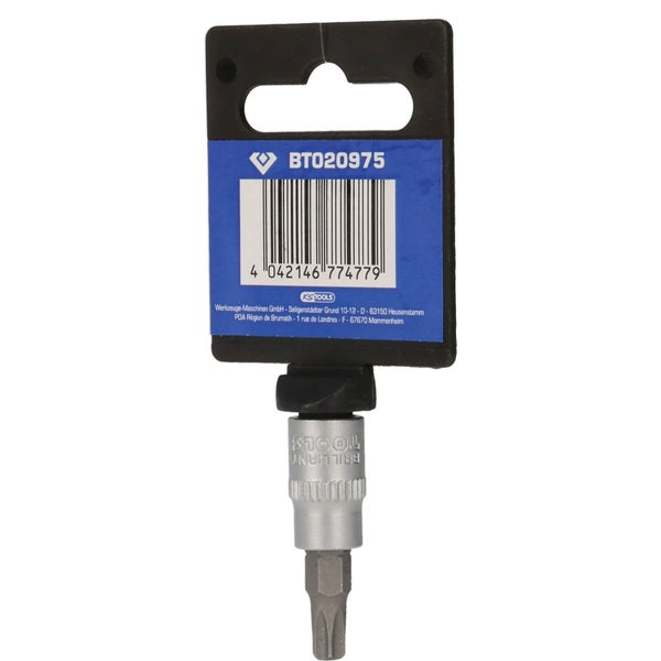 BRILLIANT TOOLS 1/4 Torx-Bit-Stecknuss T30 - BT020975