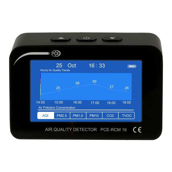 PCE Instruments Aerosolmessgerät PCE-RCM 16