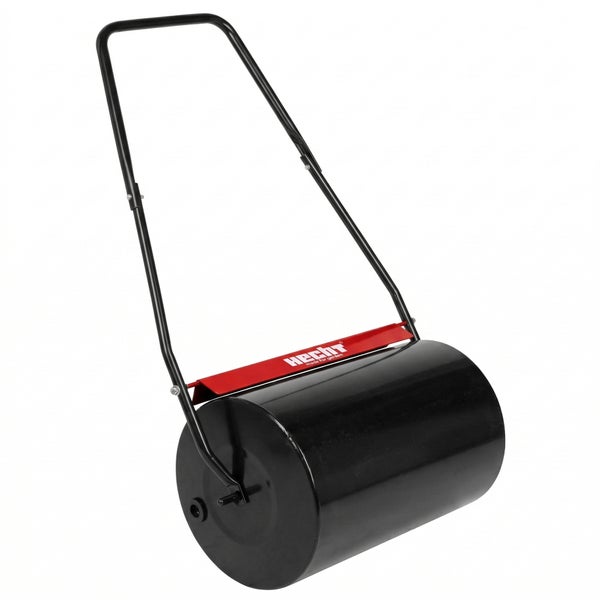 Gartenwalze mit Griff und Hecht Logo