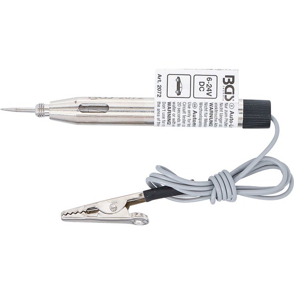 BGS Auto-Li Stromprüfer mit Krokodilklemme