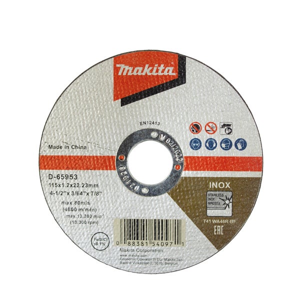 Makita Trennscheibe 115x1,2 mm INOX - D-65953