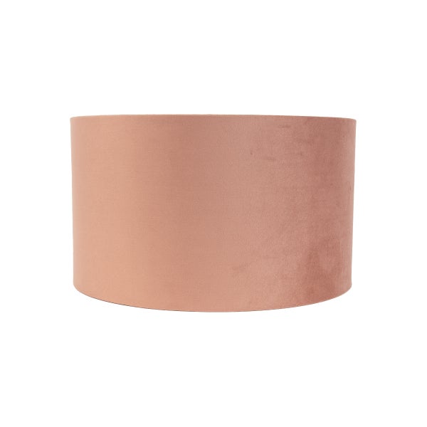 Zylindrischer Lampenschirm aus Stoff