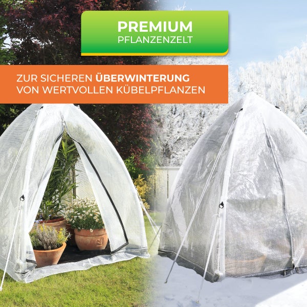 Überwinterungszelt Tropical Island M L 130 x B 130 x H 150 cm