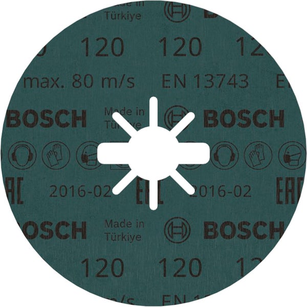 Bosch PRO R574 X-Lock Fiberscheibe 125 mm G120 - 2608619164