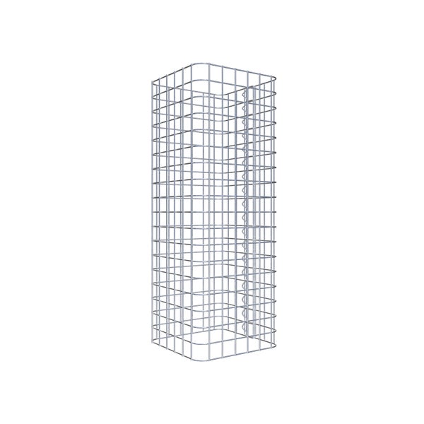 Gabionensäule 32 x 32 cm MW 5 x 5 cm eckig - Höhe: 0,90 m